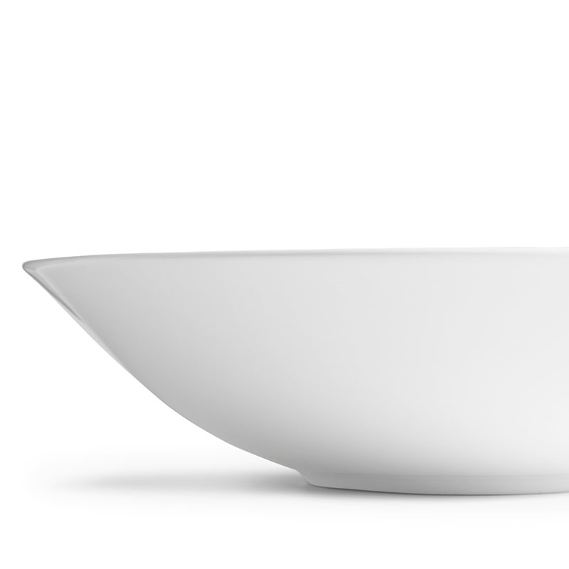 Gio Serving bowl, 28cm, White/ Bone China-3