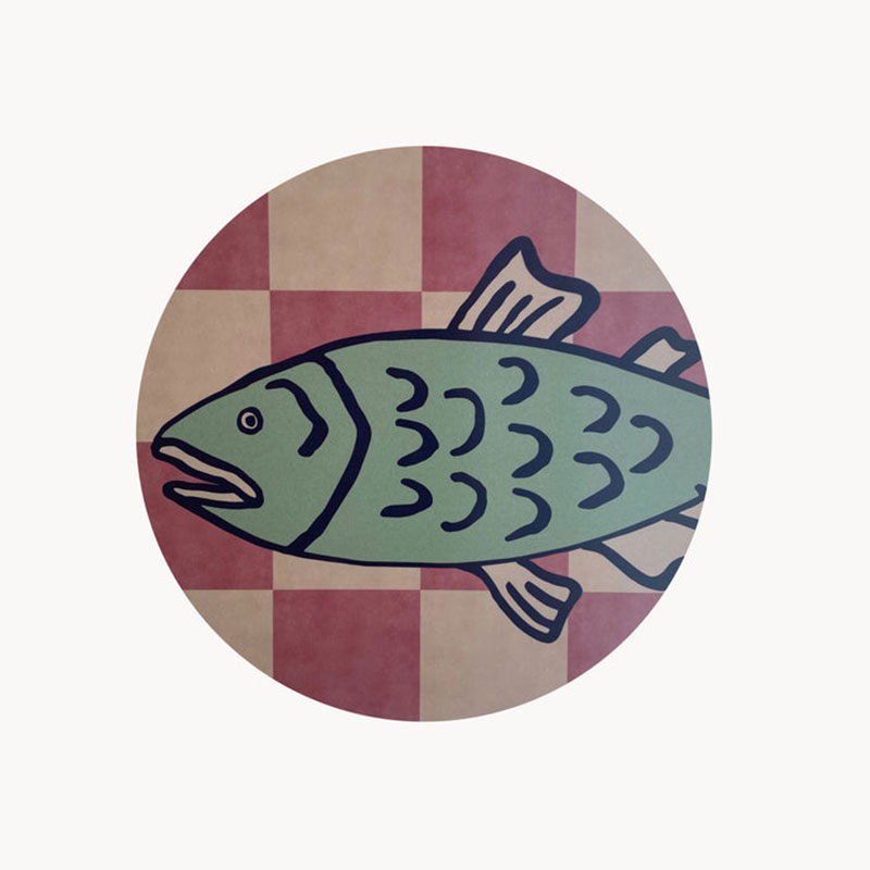 Poisson Placemat, D28cm-1