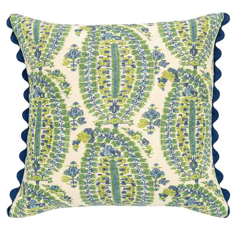 Anoushka Cushion, 50 x 50cm, Blue/Green-0