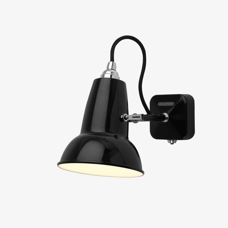 Original 1227 Mini Wall Light, Jet Black-0