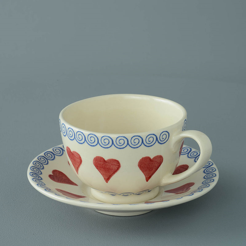 Hearts Cup and saucer-0