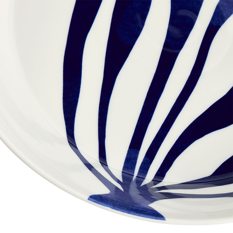 Pacific Low Serving Bowl, D32cm, Blue-4