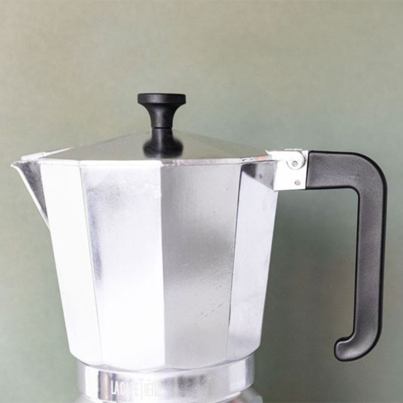 Venice Aluminium Espresso Maker, 6 Cup, Silver-1