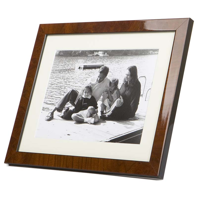 Medium Maple Mounted Photograph Frame, 10x8", Maple-0