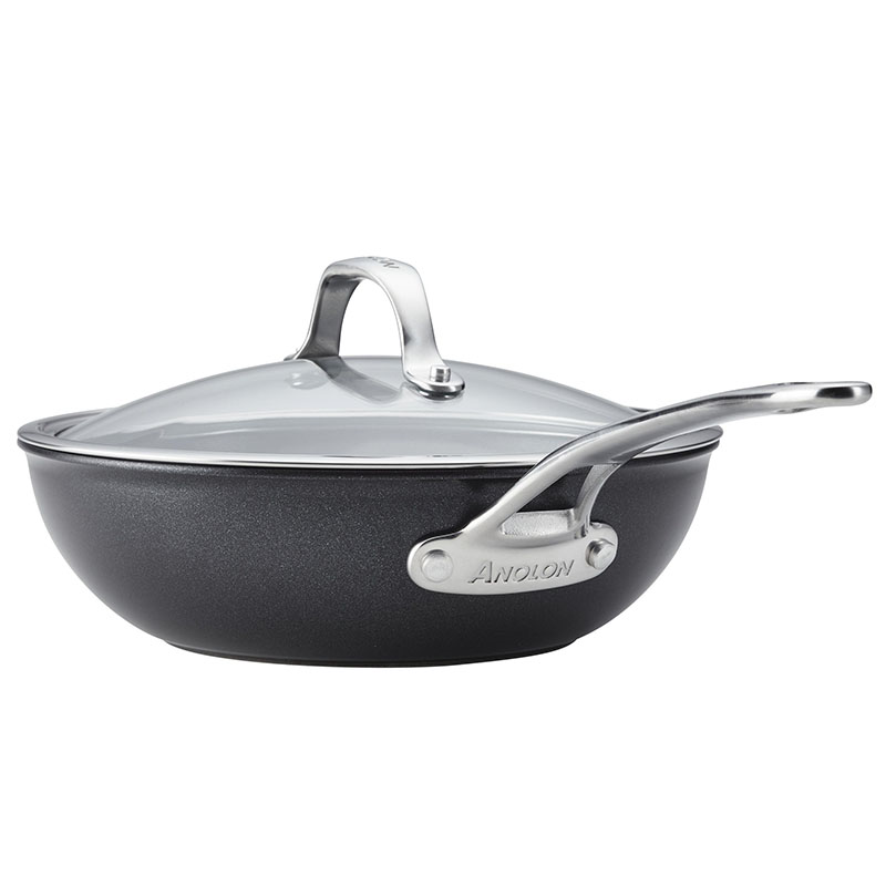 Anolon X Stirfry Pan, 25cm, Black-1