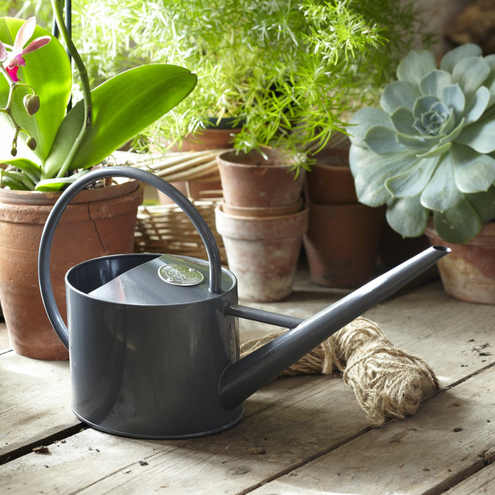 Indoor Watering Can, Grey-0