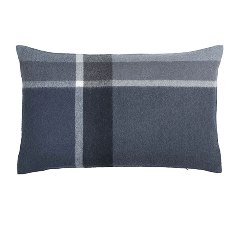 Manhattan Cushion Cover, 40 x 60cm, Dark Blue/Asphalt-0