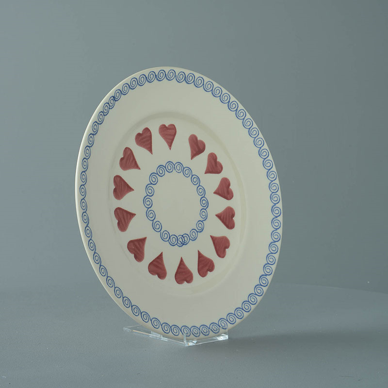 Hearts Plate, 25cm-1