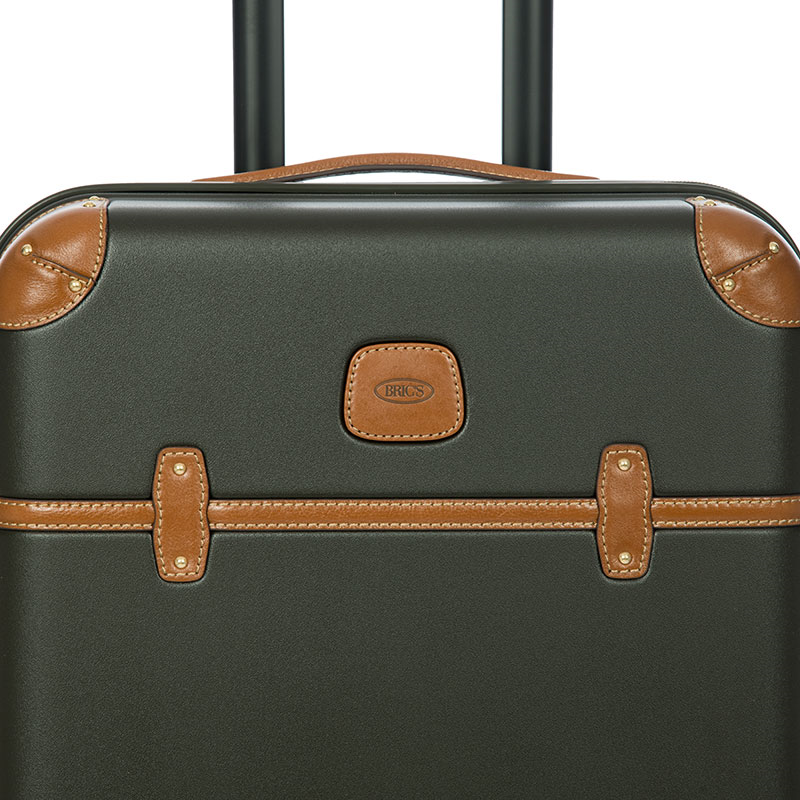 Bellagio Carry-On Suitcase, H55 x L38 x W23cm, Olive-9