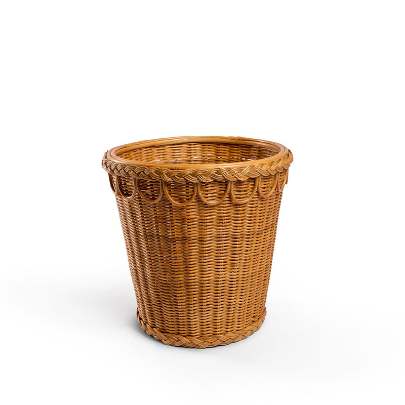 Rattan Plant pot, D18cm, Natural Rattan-2