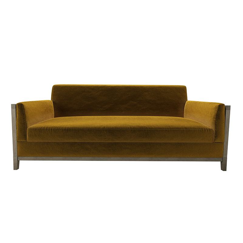 Chester Three Seater Sofa, Nefetti Gold-0