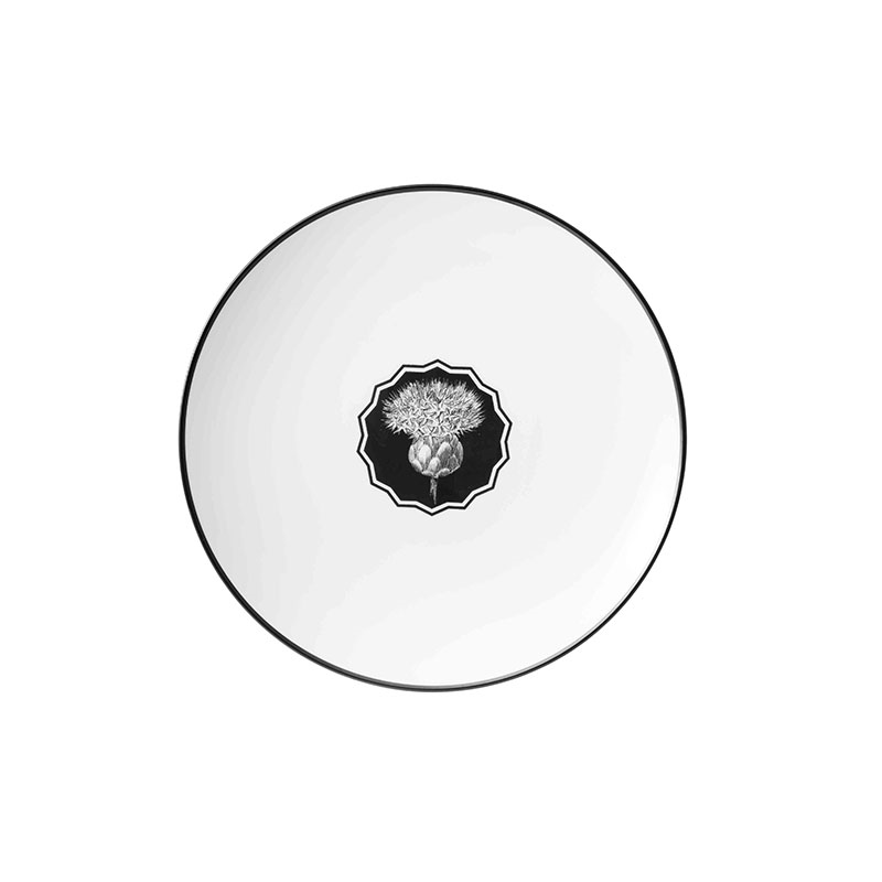 Herbariae Dessert Plate, D23cm, White-0