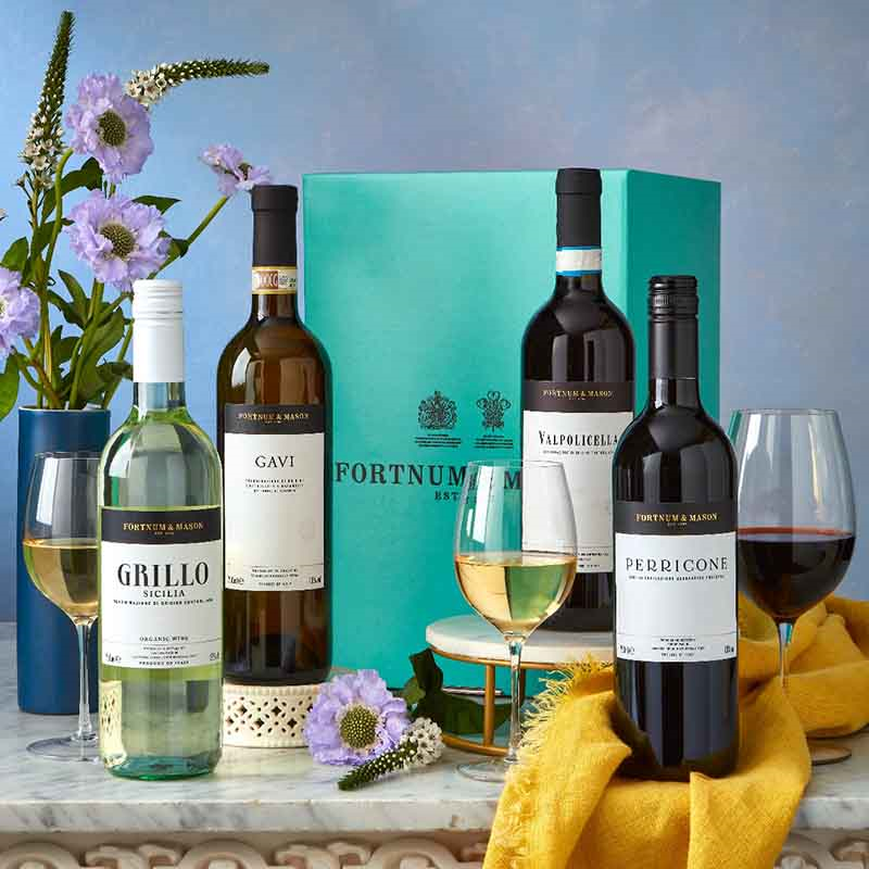 The Italian Wine Quartet Gift Box-0