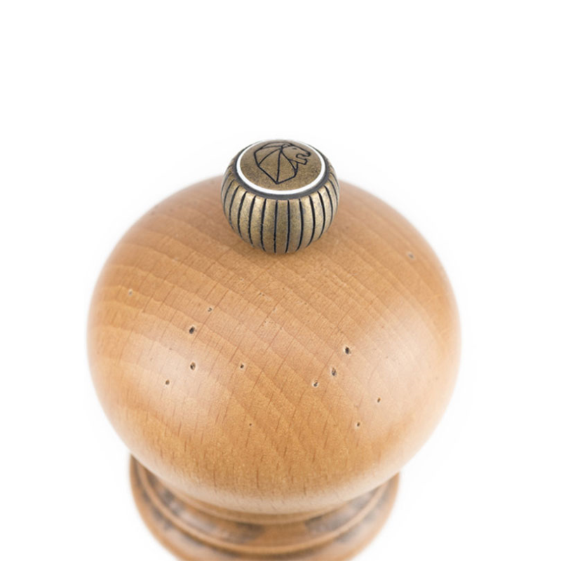 Paris Salt Mill, 18cm, Antique Beechwood-3