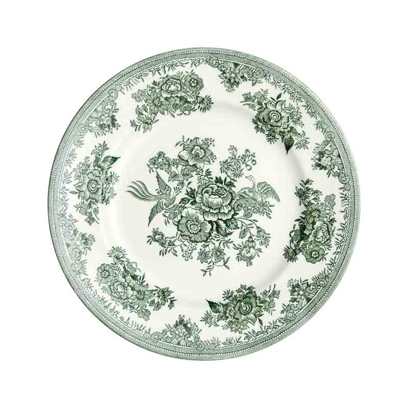 Asiatic Pheasants Plate, D17.5cm, Green-0