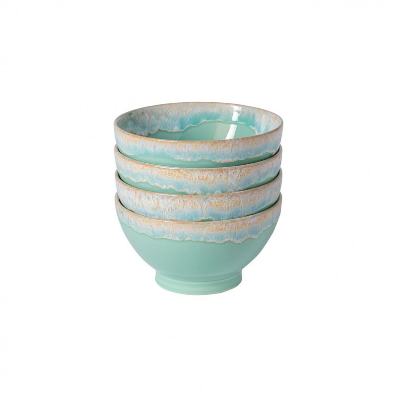 Set of 4 Bowls, D15cm, Aqua-0