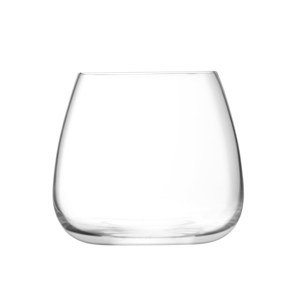 Wine Culture Pair of stemless wine glasses, 385ml, wine-1