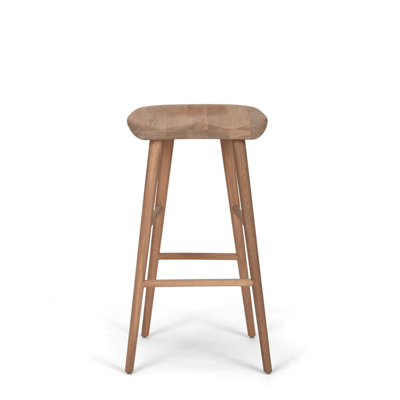 Ludlow Bar Stool, Natural Oak-1