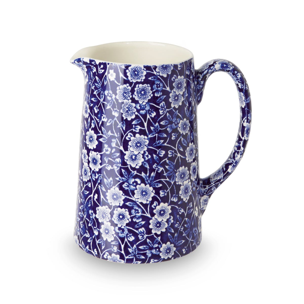 Calico Tankard jug medium, 56.8cl - 1pt, Blue-2