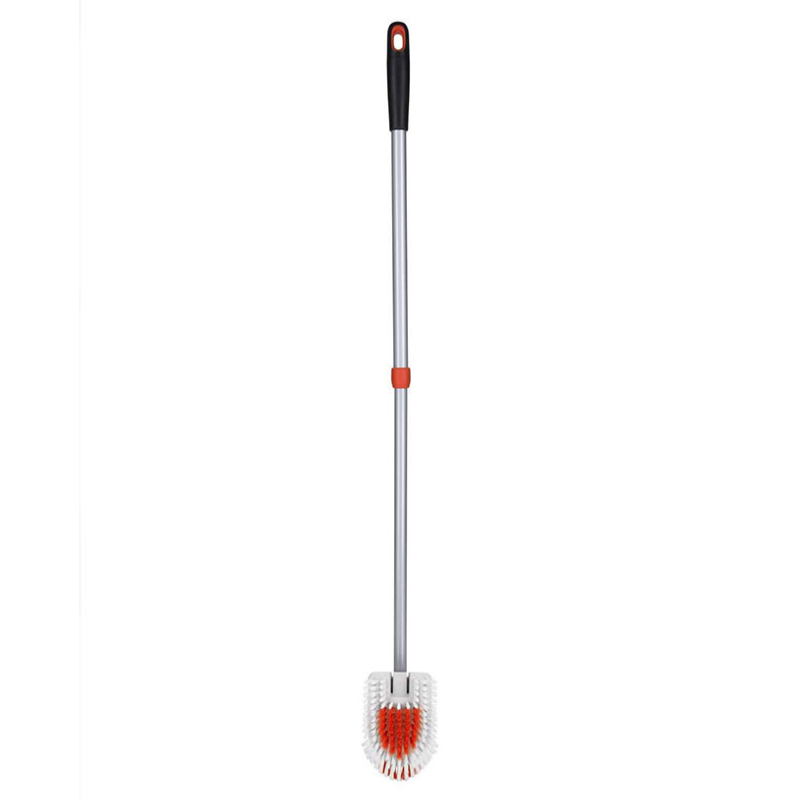 Extendable tub & tile brush, Black/Silver-0