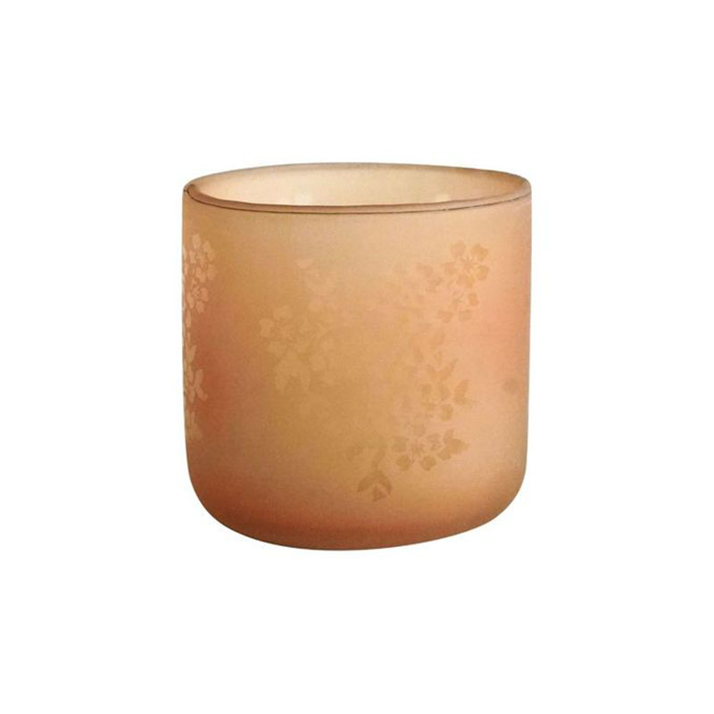 Kew Eclectic Orangery Frosted Glass Planter, D11cm, Citrus-0