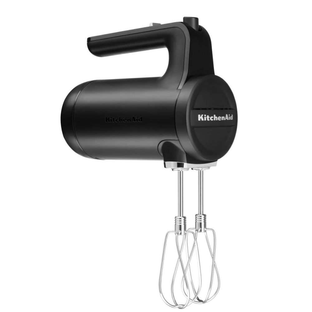 Cordless Hand Mixer, Black Matte-0