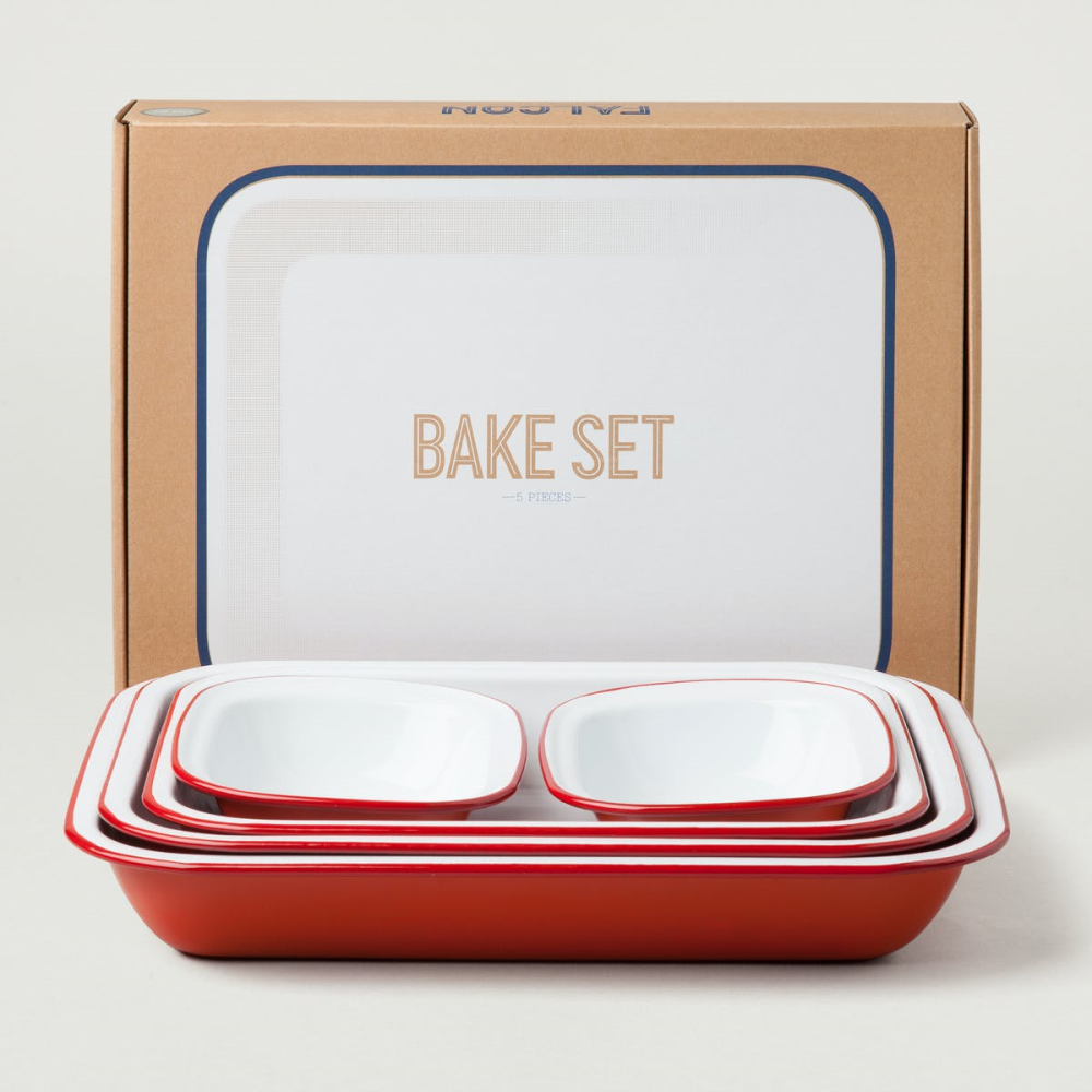 Bake Set, Pillarbox Red-0