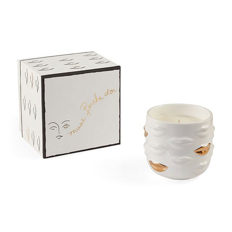 Muse Bouche D'or Candle, White-0