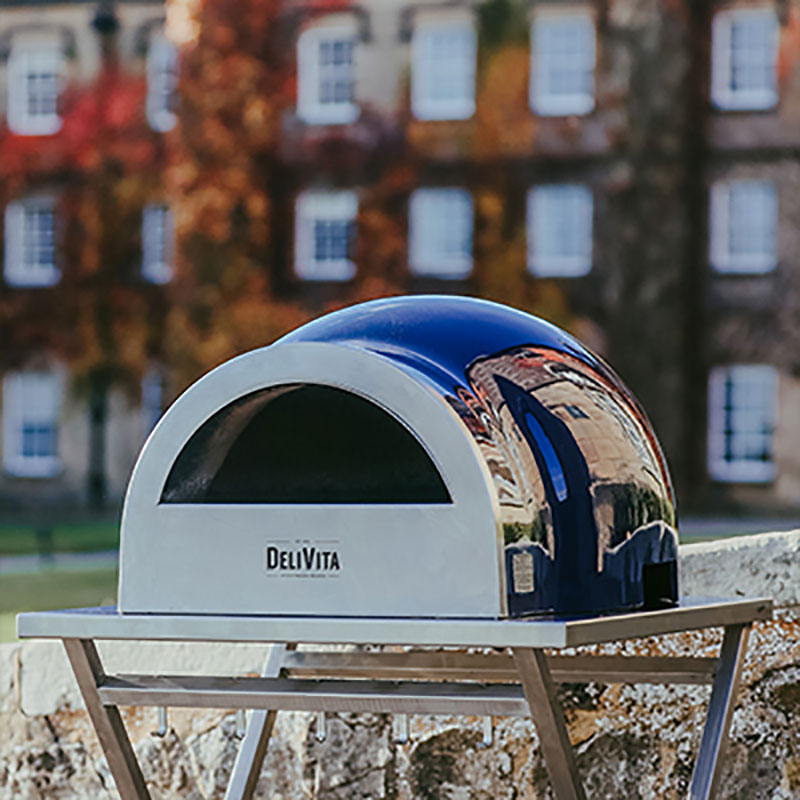 Wood-Fired Pizza Oven, Jubilee Blue-4