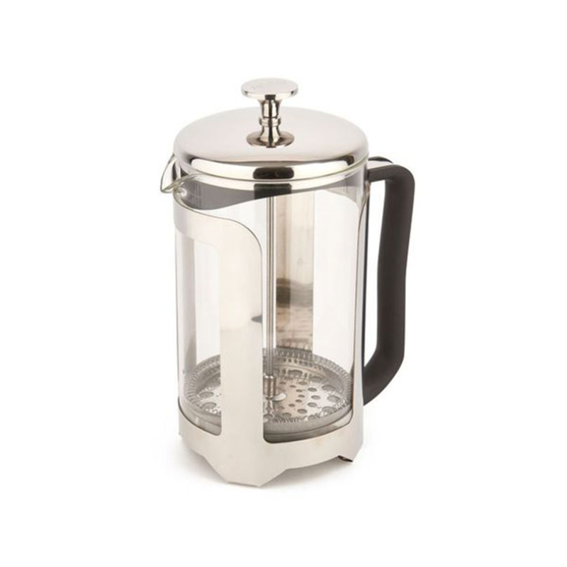 Roma Stainless Steel Cafetière, 12 Cup, Silver-4