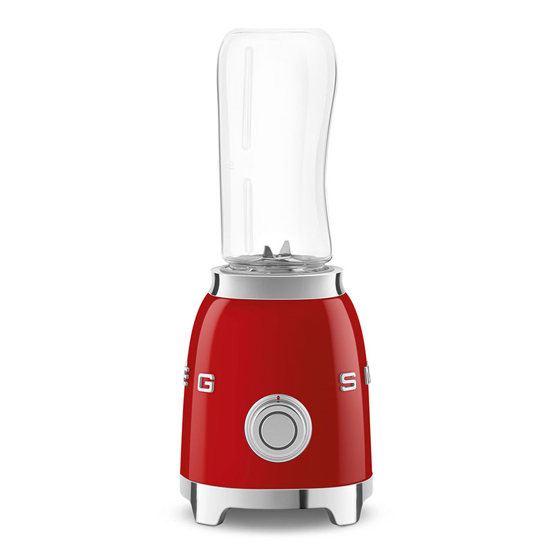 50's Style Mini Blender & Smoothie Maker, 600ml, Red-2