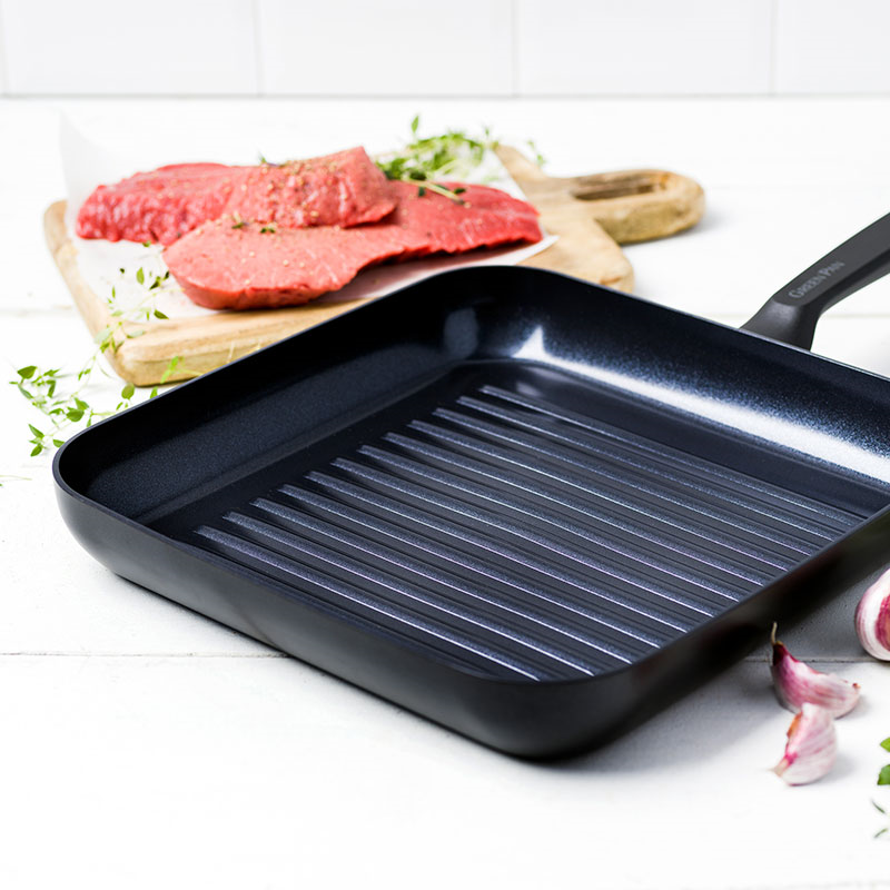 Memphis Non-Stick Grill Pan, 28cm, Black-4