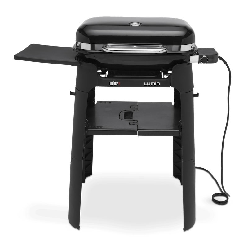 Lumin BBQ with Stand, H94cm, Black-1