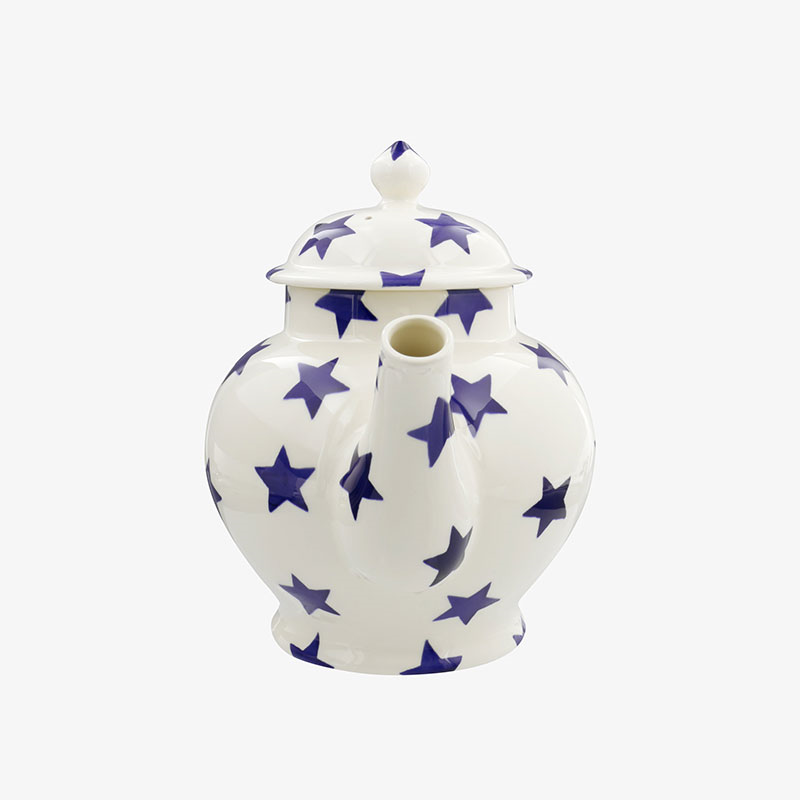 Blue Star Teapot, 1.6l, Cream-3