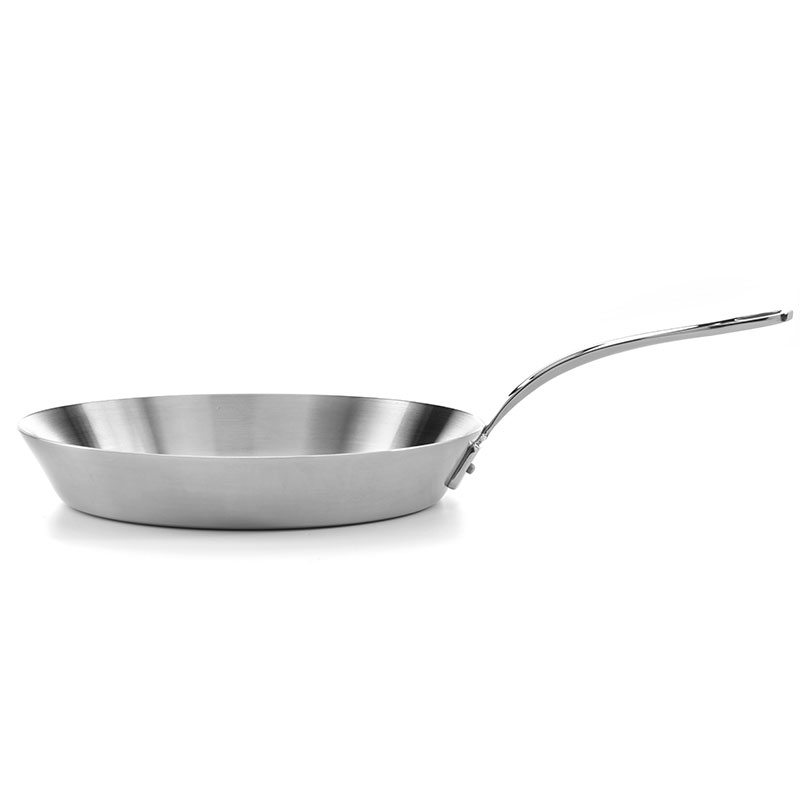 Classic Triply Frypan, 27cm, Stainless Steel-0