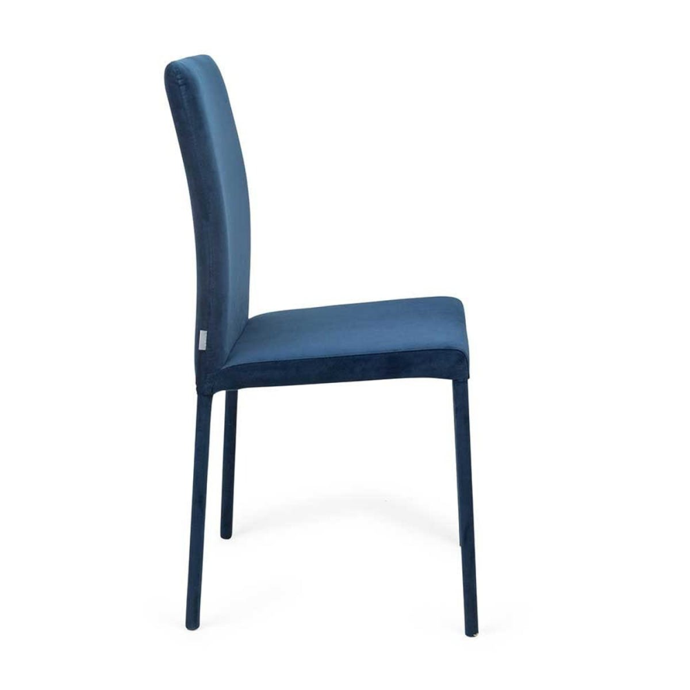 Bronte Pair of Dining Chairs, Indigo-1