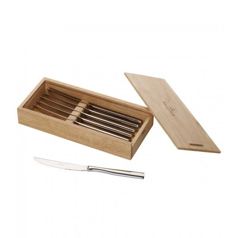 Piemont Pizza/steak knife set, Stainless Steel-0