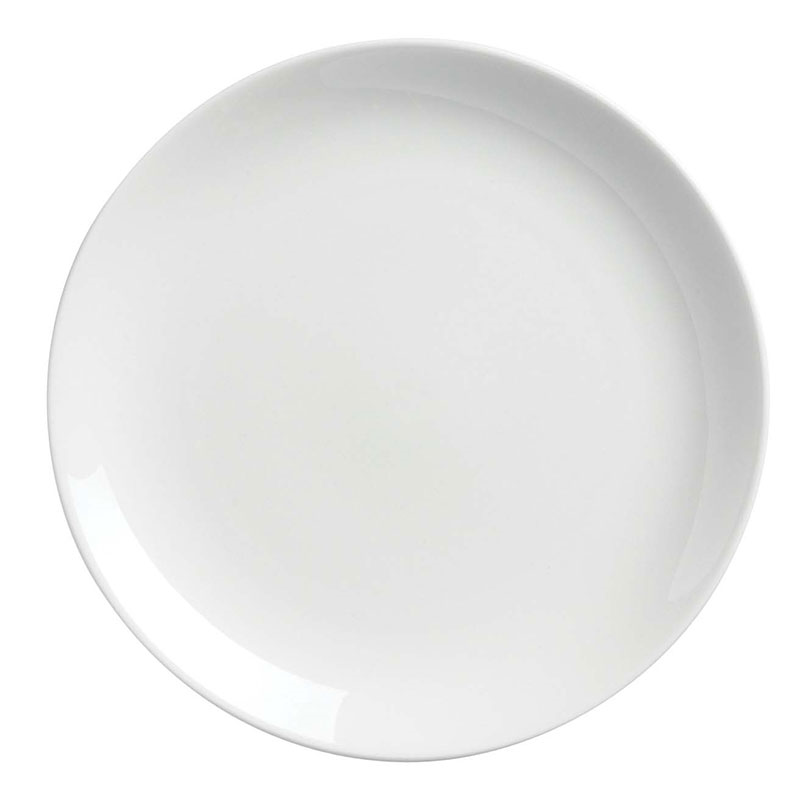 Orientix Set of 6 Dinner Plates, D16.5cm, White-0