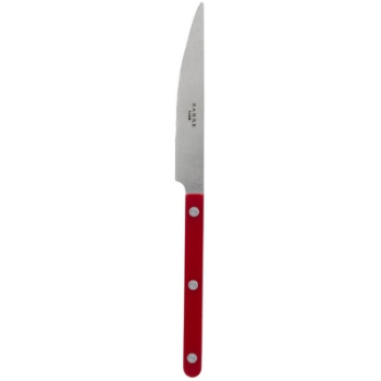 Bistrot Vintage Dinner Knife, L24cm, Burgundy-0