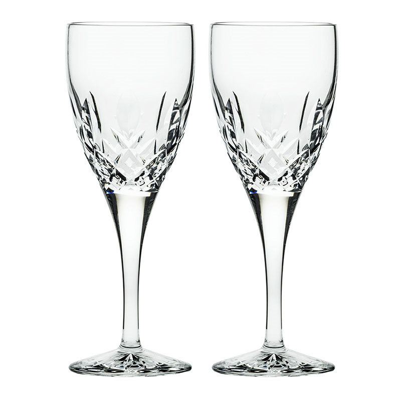 Westminster Set of 2 Wine Glasses, 280ml, Clear-0