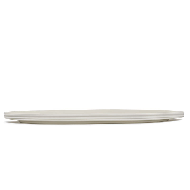 Dune Serving Plate, D33cm, Alabaster-3