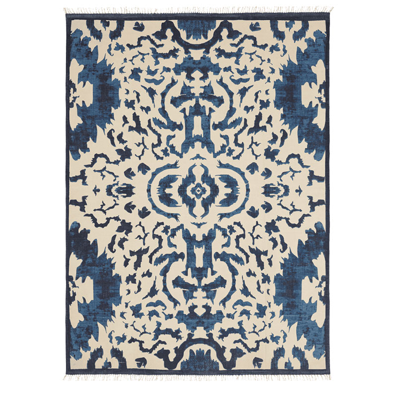 Nesbitt Rug, 315 x 230cm, 100% Cotton/Blue-0