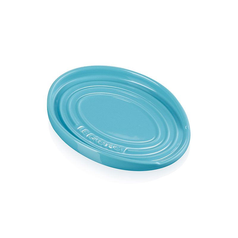 Oval Spoon Rest, Teal-0