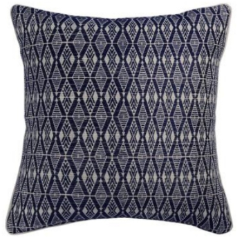 Cushion Cover, Katha, Navy, 42 x 42cm-0