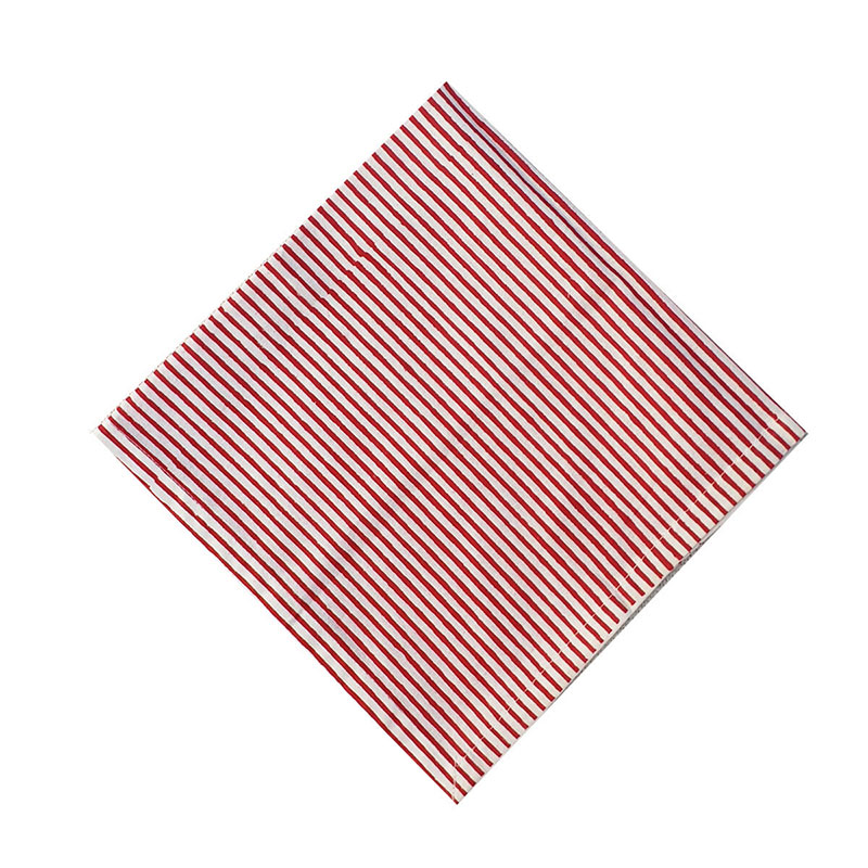 Striped Napkins, 45 x 45cm, Scarlet-1