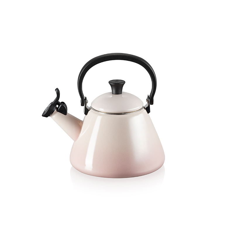 Stoneware Kone Kettle, 1.6L, Shell Pink-0