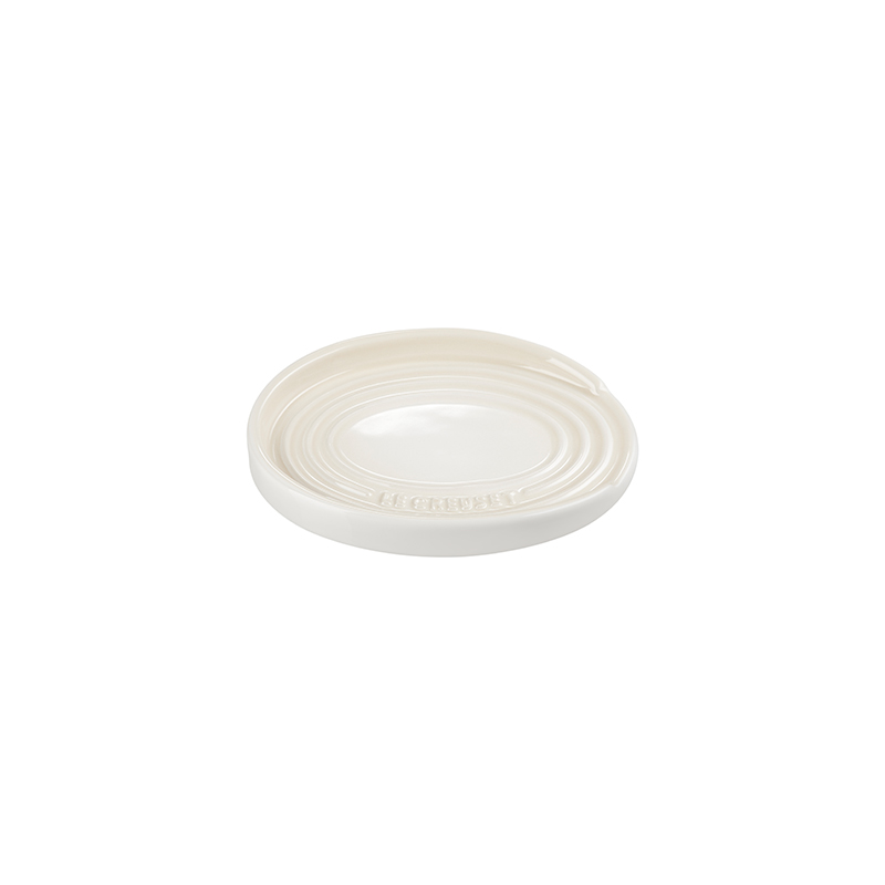 Oval Spoon Rest, Meringue-1