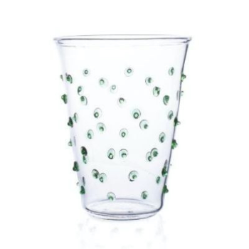 Pom Water Glass, Set of 4, 300ml, Green-0