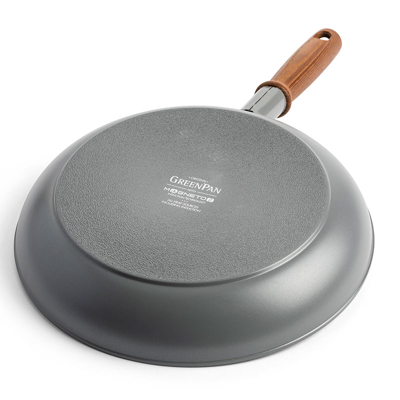 Mayflower Pro Non-Stick Open Frying Pan, 20cm, Charcoal Grey-3