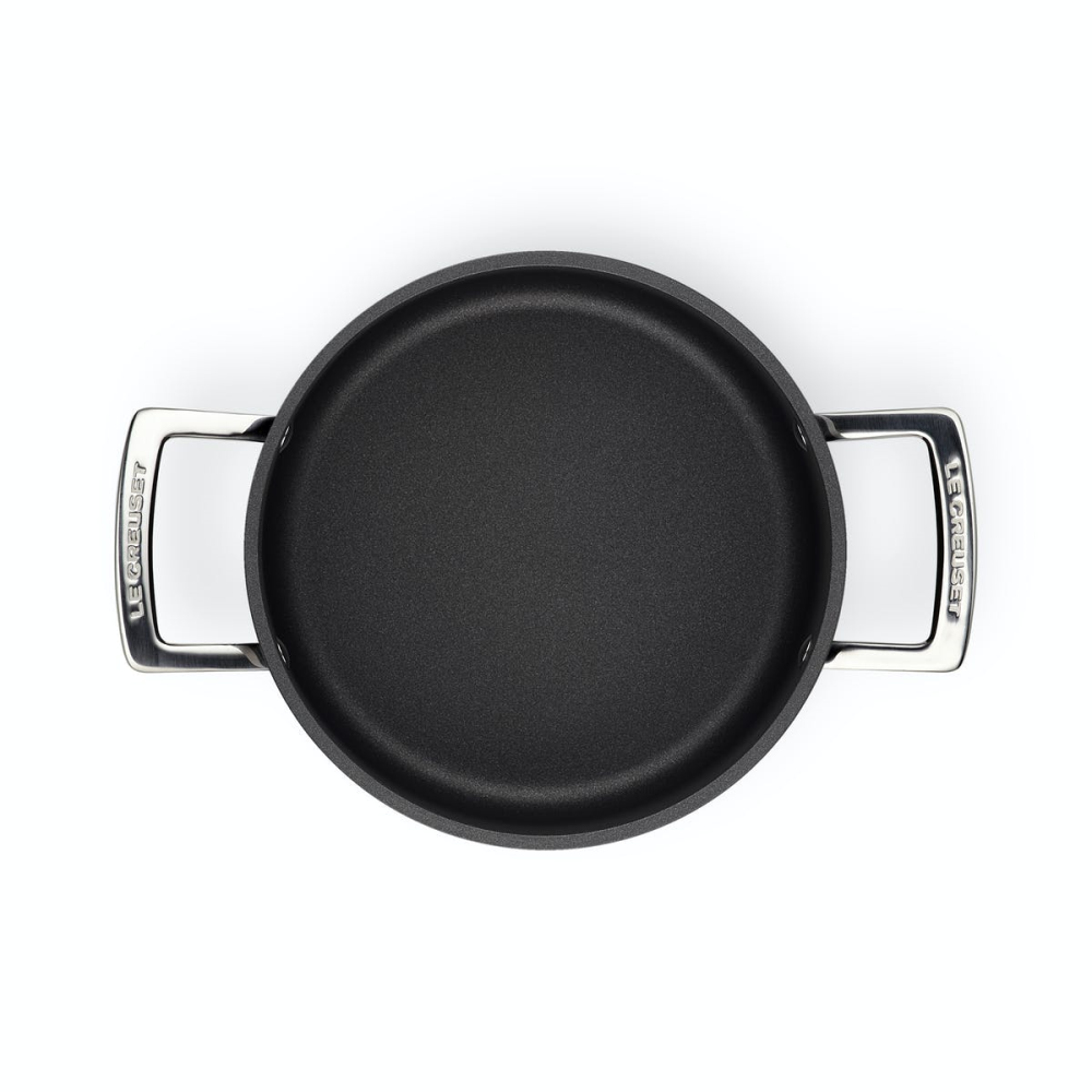 Toughened Non-Stick Casserole, 20cm=-2